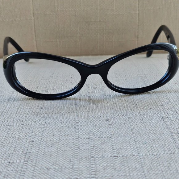 Ralph Lauren Ladies Glasses Frame Black Tone Eyeglasses 52[]18 135 RA5003 - Picture 6 of 11